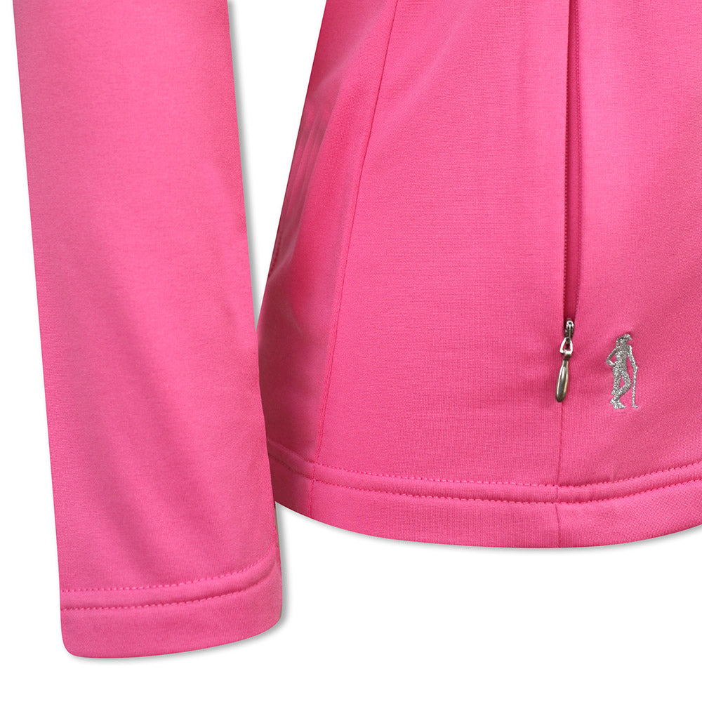 Glenmuir Ladies Thermal Water Repellent Mid-Layer Jacket in Hot Pink