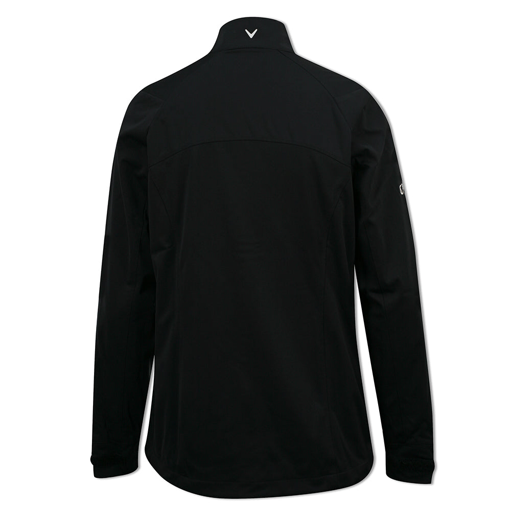 Callaway Ladies Soft Shell Wind & Water Resistant Golf Jacket in Black