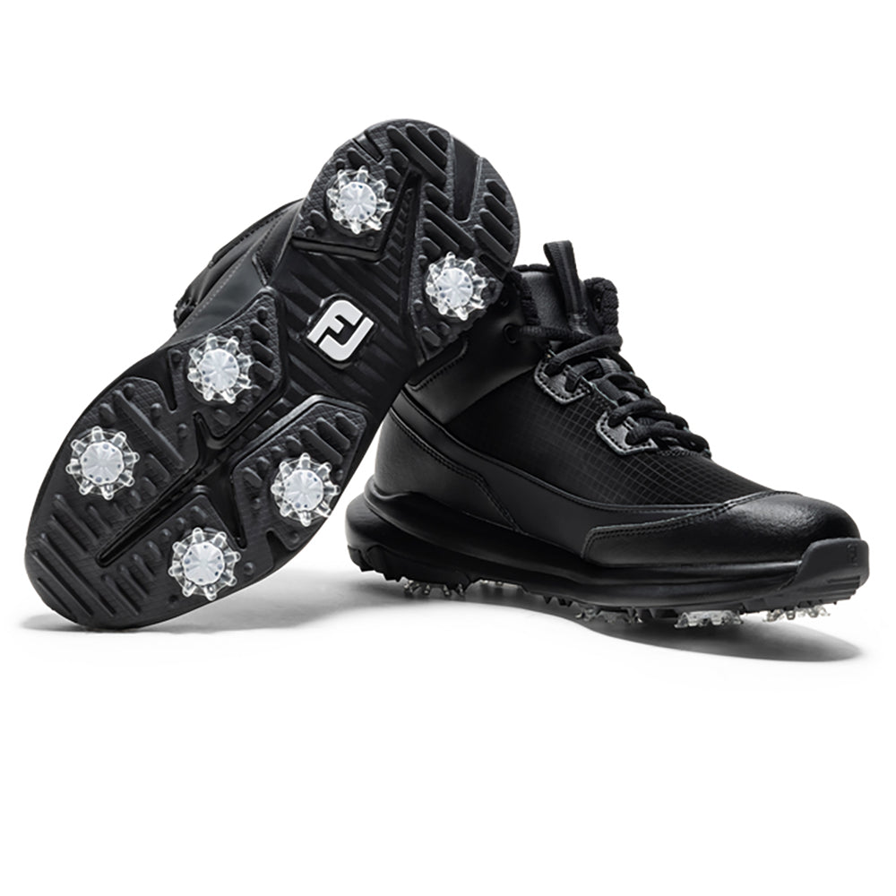 FootJoy Ladies Waterproof Ankle Boots with Thermal Lining in Black