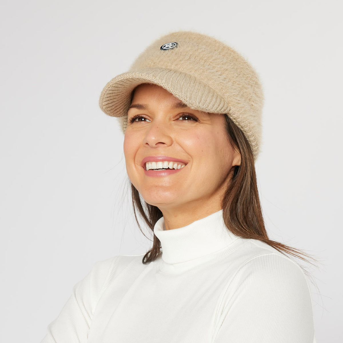 Swing Out Sister Ladies Faux Fur Visor