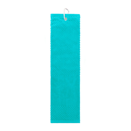 Surprizeshop Ladies Waffle Weave Tri-Fold Golf Towel