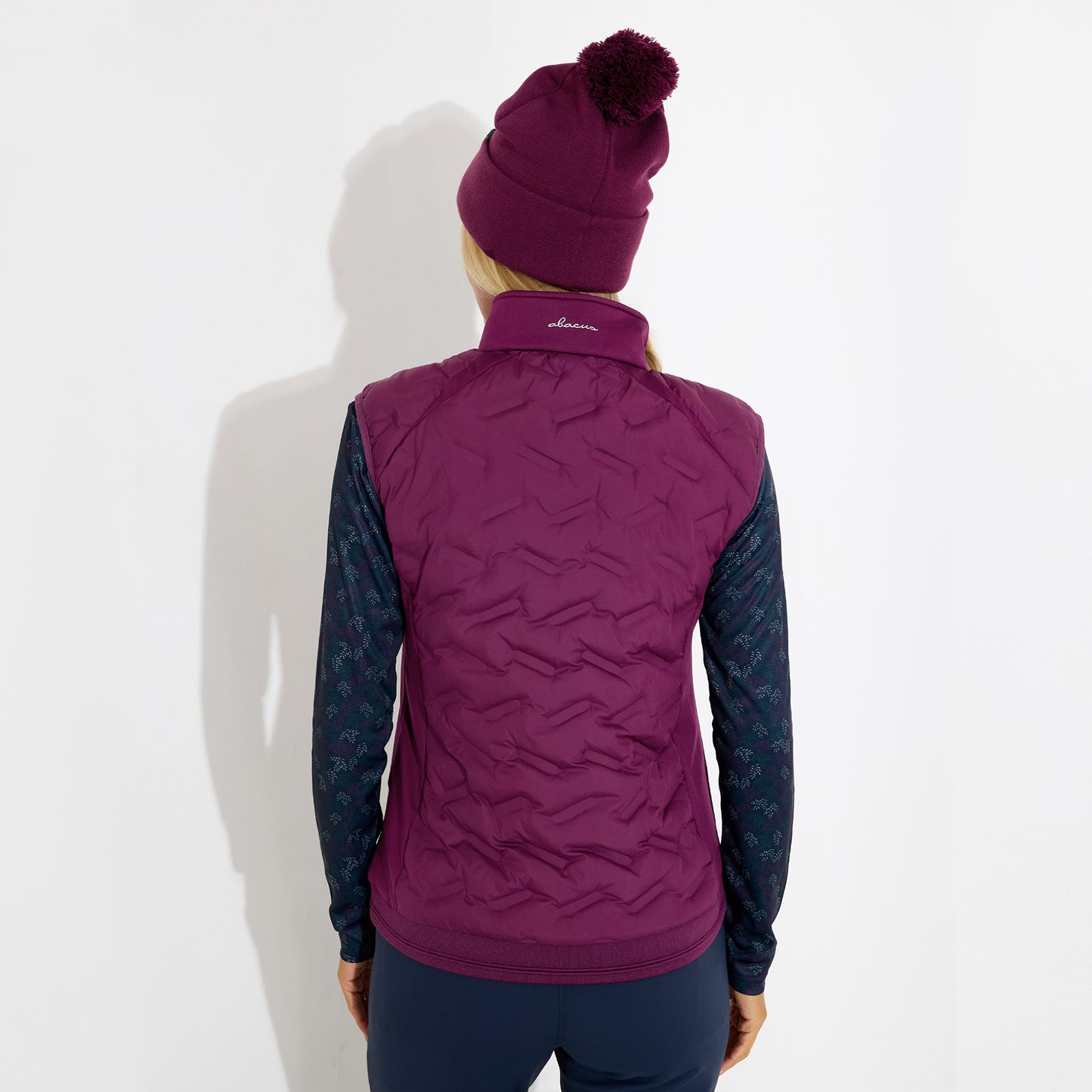 Abacus Ladies Quilted Gilet with Stretch Side Panels
