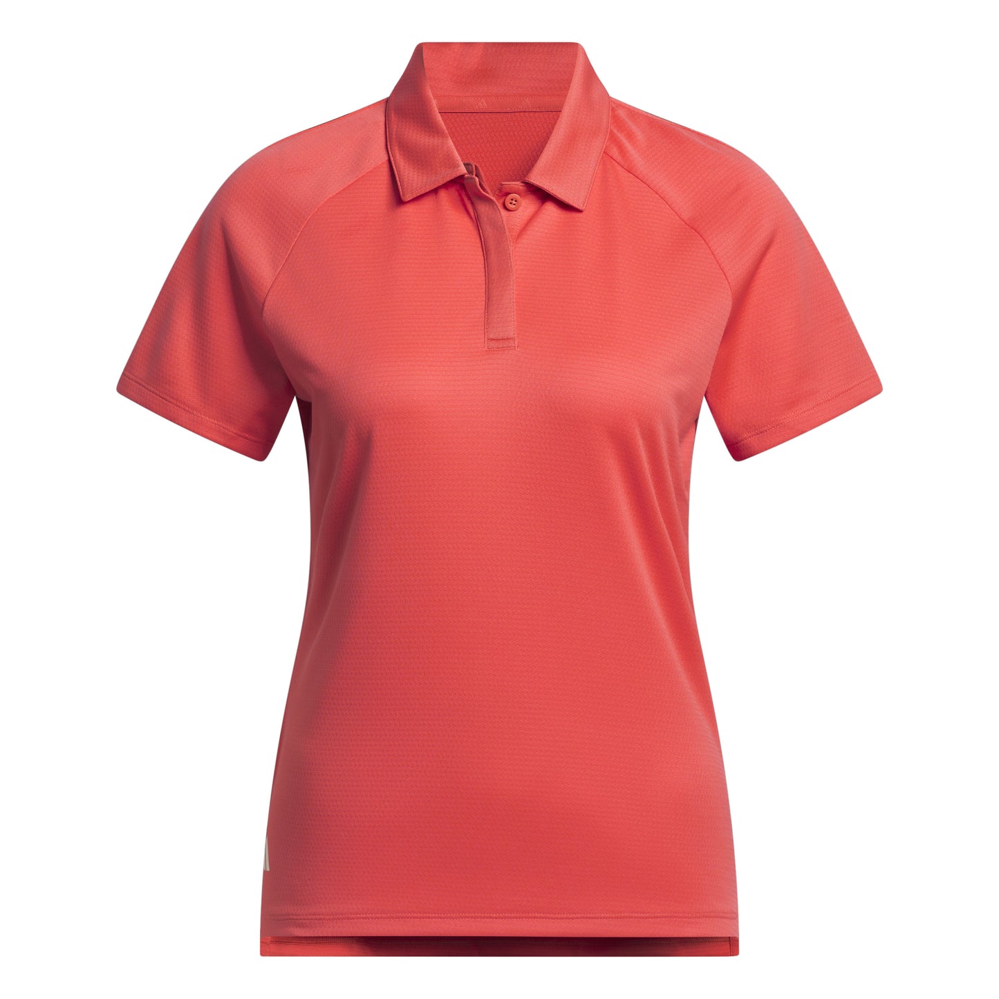 adidas Ladies Short Sleeve Golf Polo with Textured Weave Finish