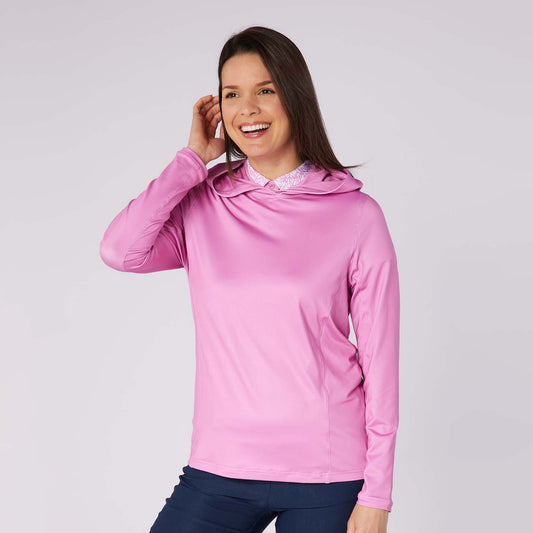 Swing Out Sister Ladies On-Trend Lightweight Hoodie For Course To Clubhouse Style