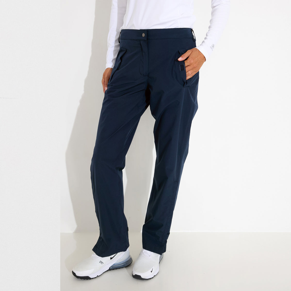 Abacus Ladies Waterproof Overtrousers in Navy