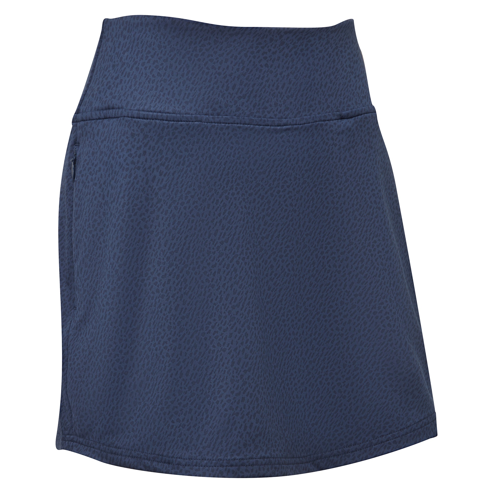 FootJoy Ladies Soft-Stretch Performance Pull-On Skort in Navy Animal Print