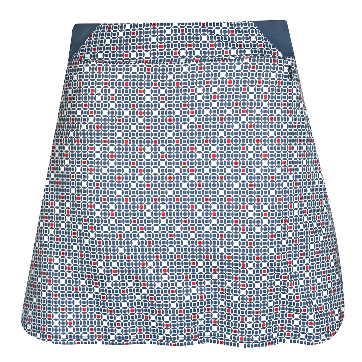 Callaway Ladies Pull-On Skort with Geo Print in Coastal Fjord