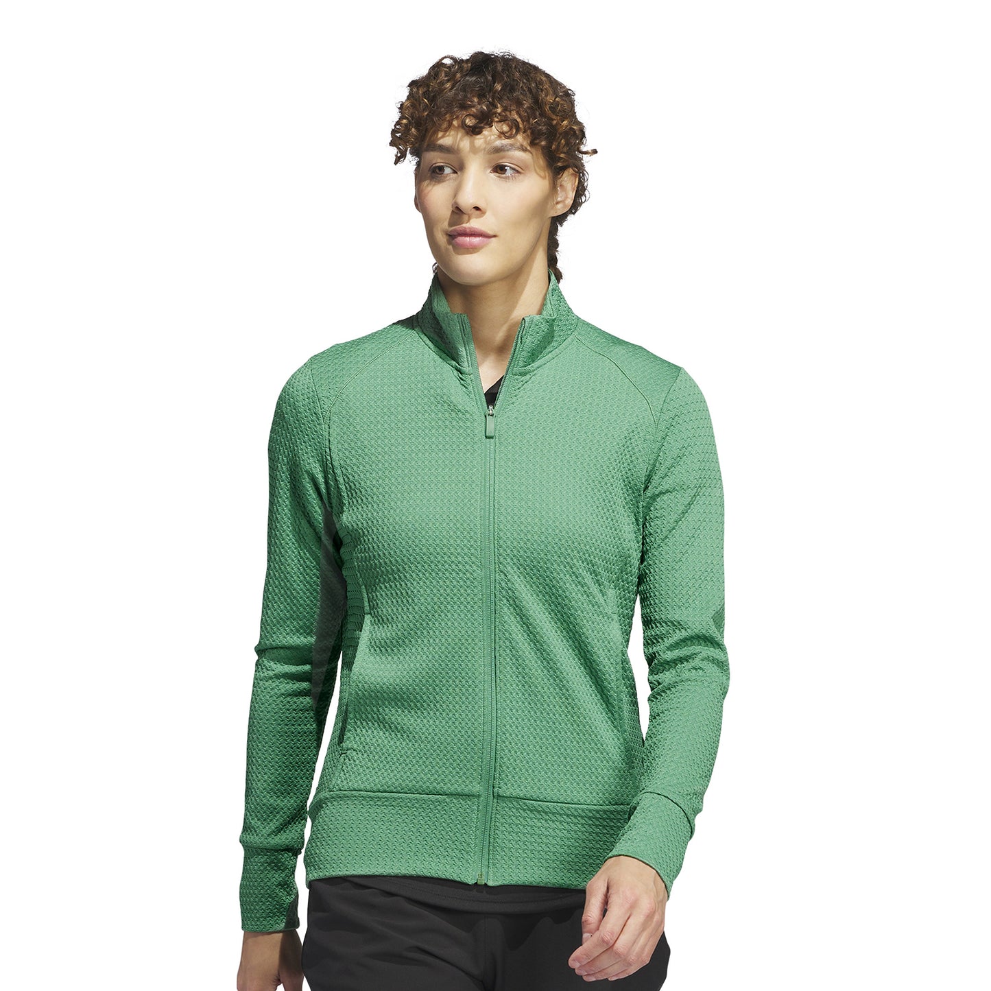 adidas Golf Ladies Lightweight Waffle-Knit Jacket - Last One Medium Only Left