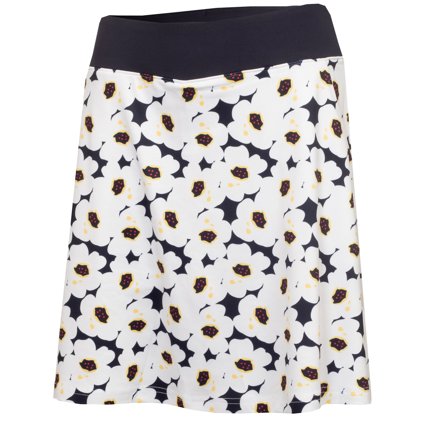 Green Lamb Women's Pull-On Poppy Print Skort