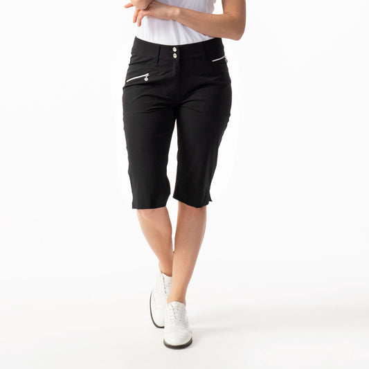 Daily Sports Ladies Pro-Stretch Shorts with Straight Leg Fit in Black