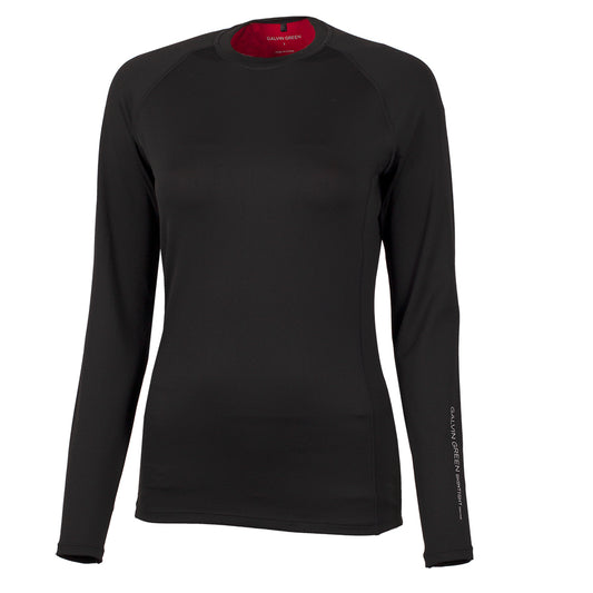 Galvin Green Ladies Elaine Long Sleeve Thermal Base Layer in Black