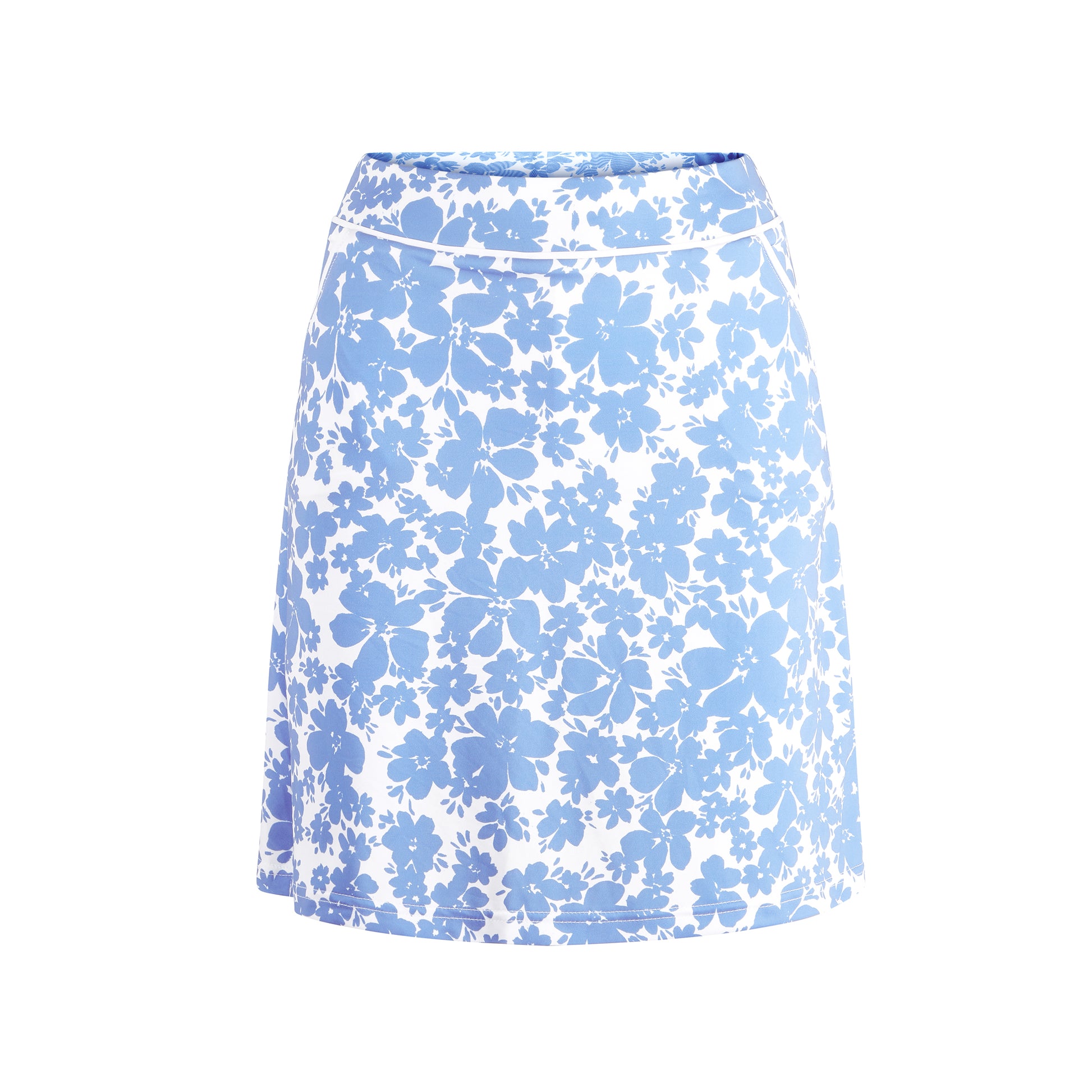 Swing Out Sister Ladies Pull-on Full Bloom Print Golf Skort