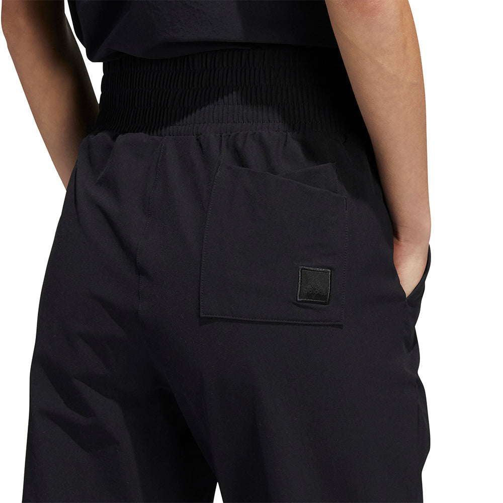 adidas Ladies Go-To 7/8th Golf Trousers in Black