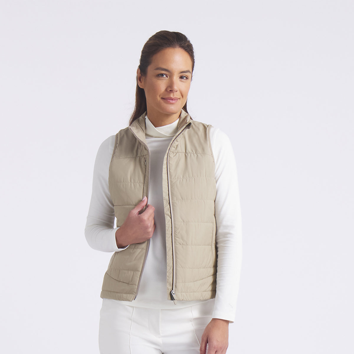 Puma Golf Ladies Quilted Vest with Primaloft Insulation