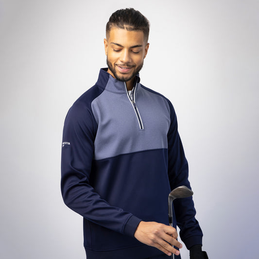 Glenmuir Mens Wind Resistant Mid-Layer with Water Repellent Finish