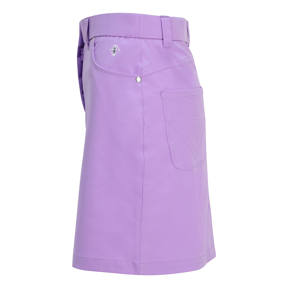 Pure Golf Ladies Stretch Skort in Lilac