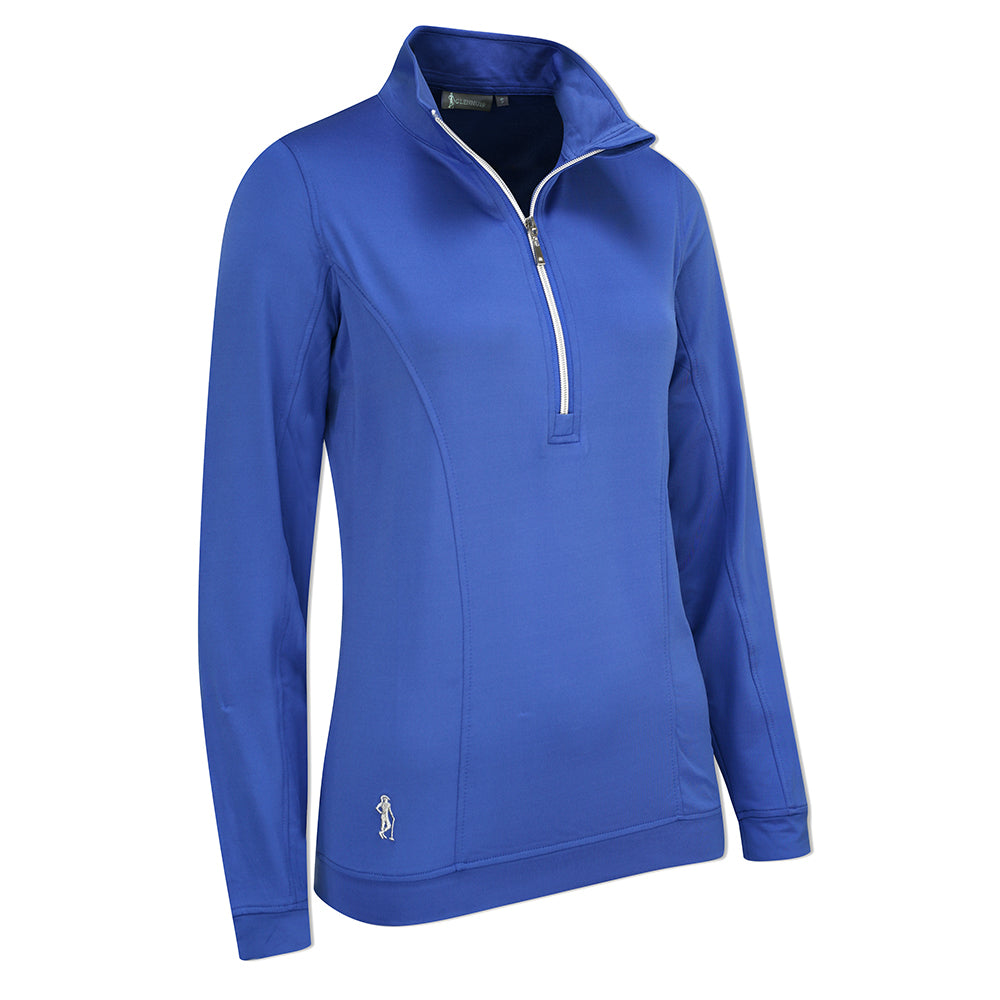 Glenmuir Ladies Lightweight Mid-Layer with Zip-Neck in Tahiti