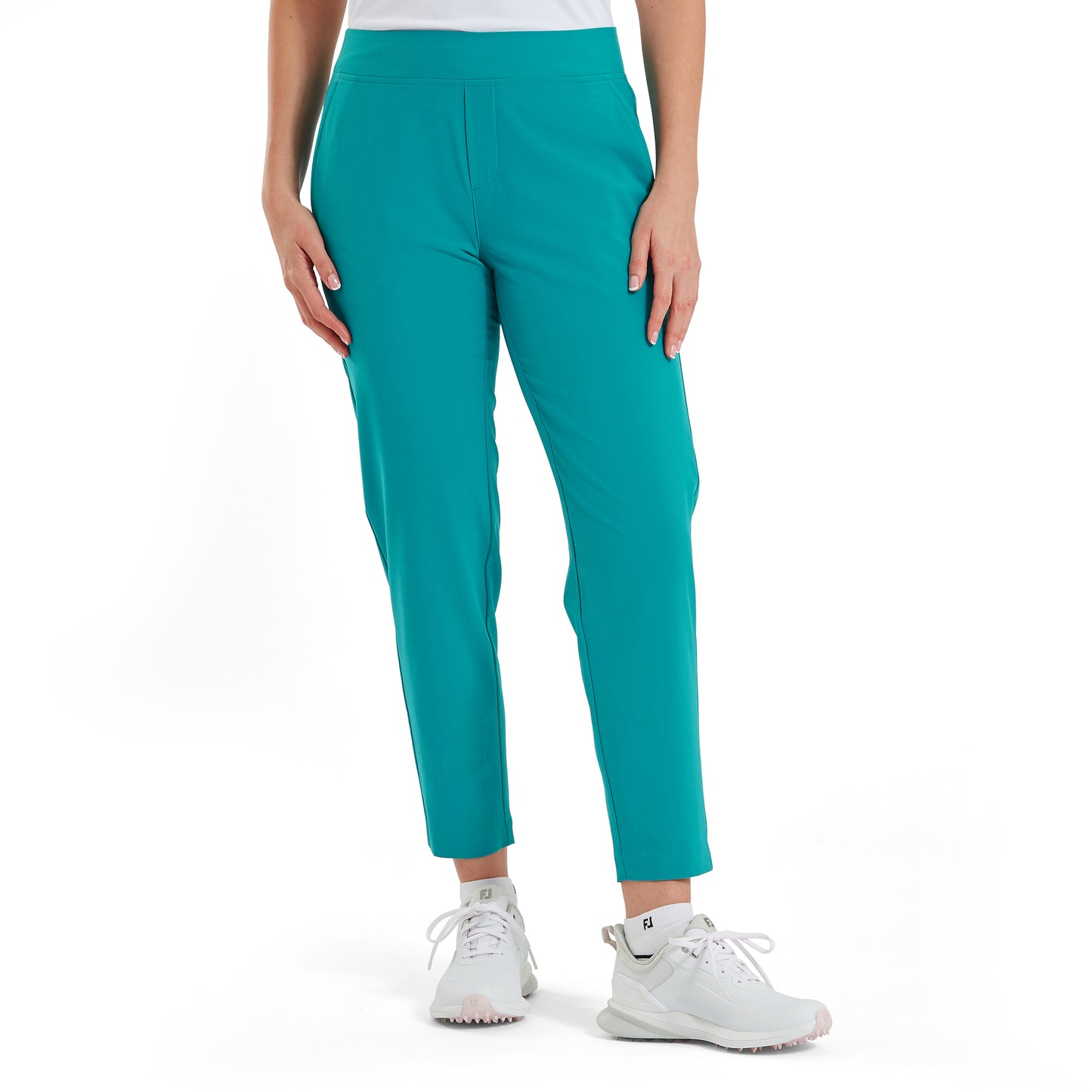 FootJoy Ladies Super Lightweight Cropped Trousers in a Standout Shade for Stylish Summer Rounds