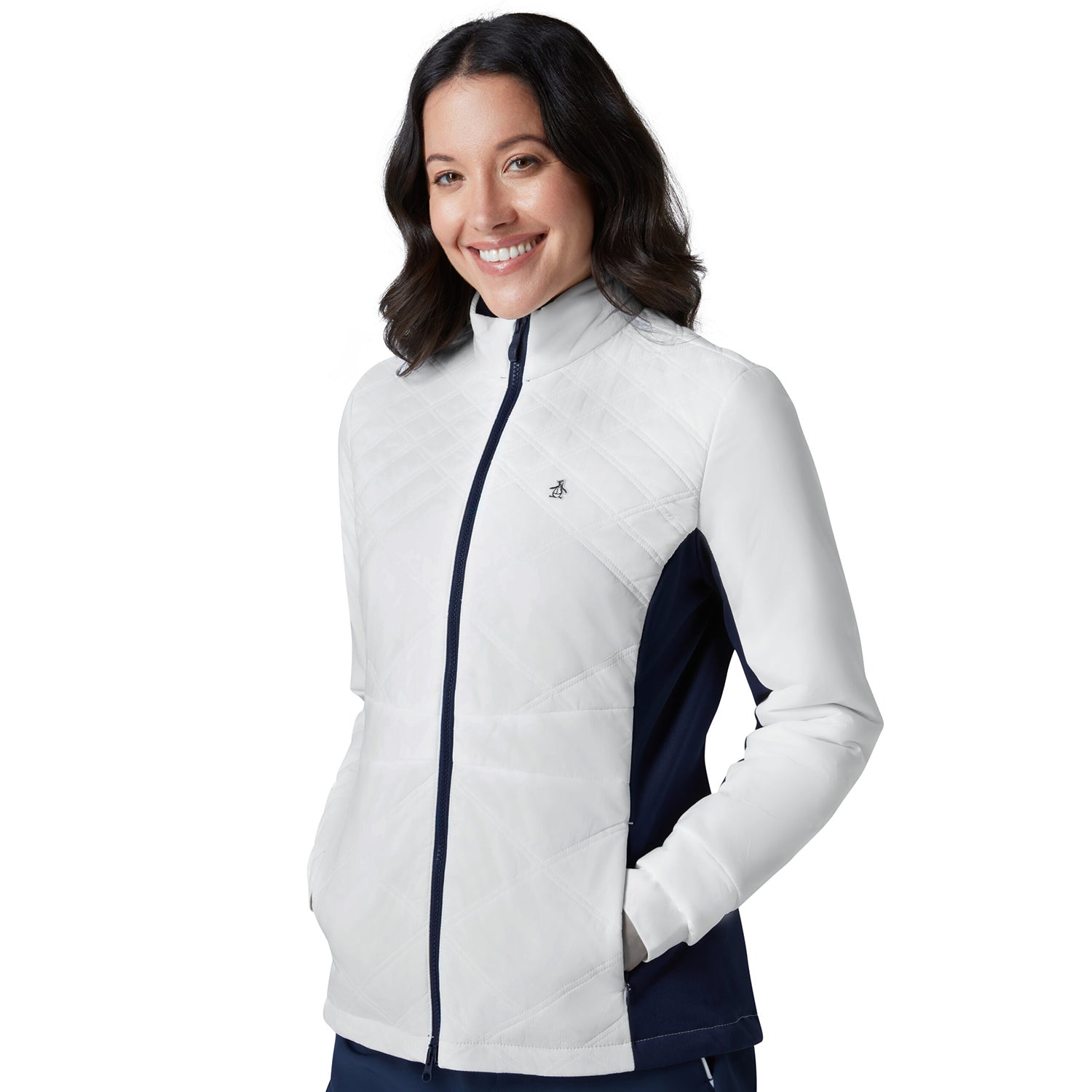 Original Penguin Ladies Primaloft Insulated Full Zip Golf Jacket