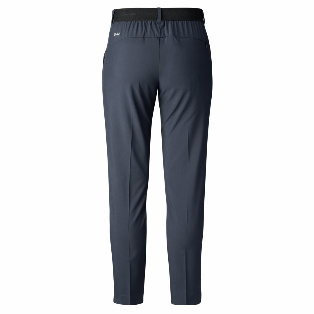 Daily Sports Ladies Lightweight Ankle Trousers in Navy