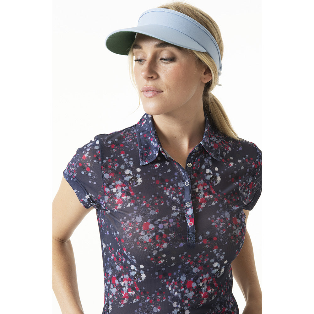 Daily Sports Ladies Mesh Cap Sleeve Golf Polo