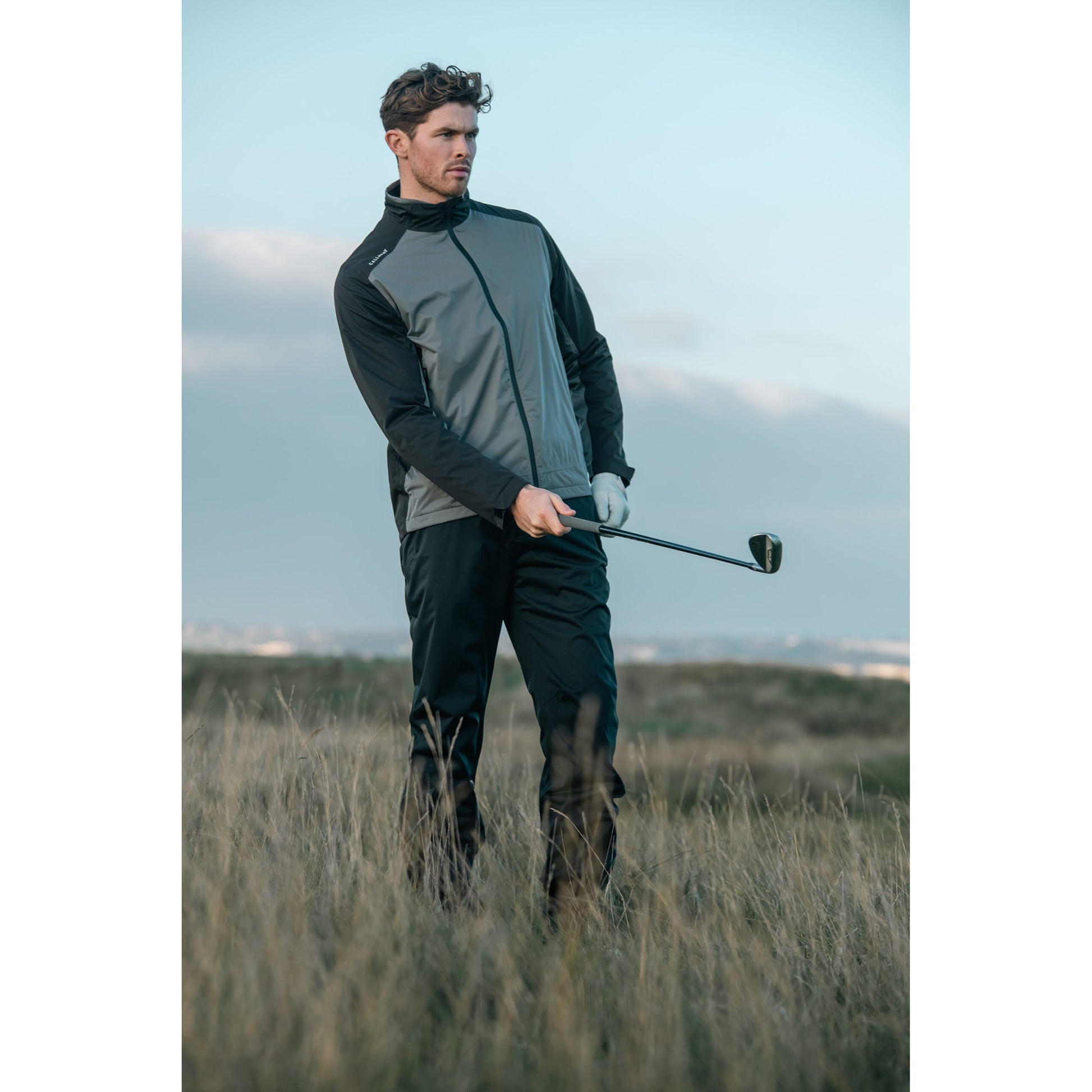 Callaway Mens Black Waterproof Golf Trousers