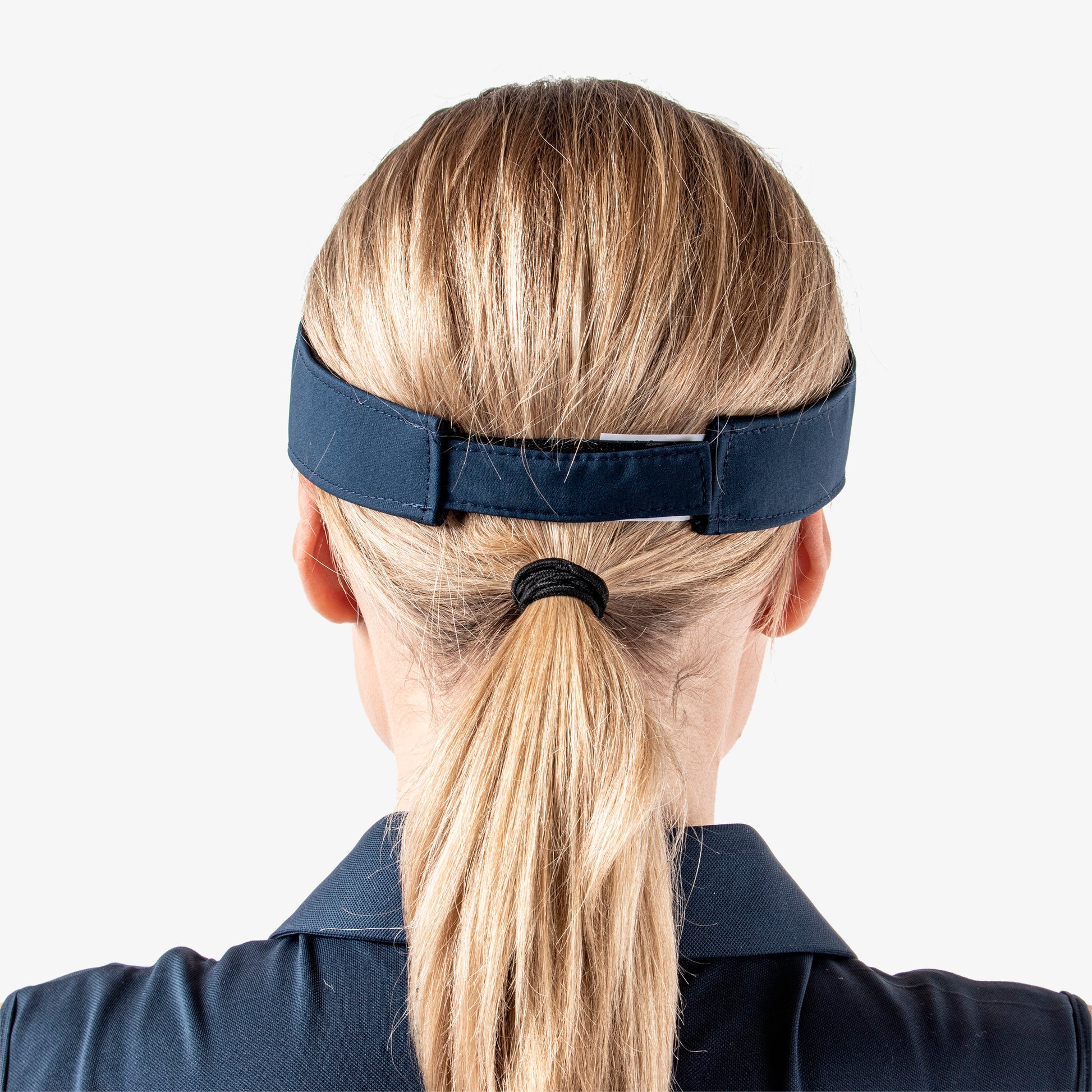 Galvin Green Ladies Adjustable Visor in Navy