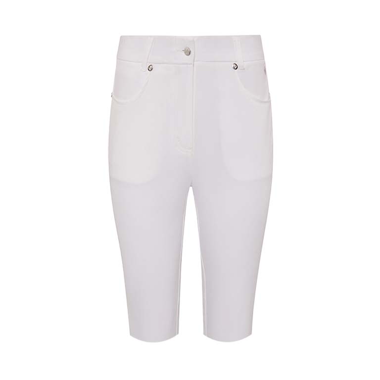 Pure Golf Ladies Bermuda Short in White