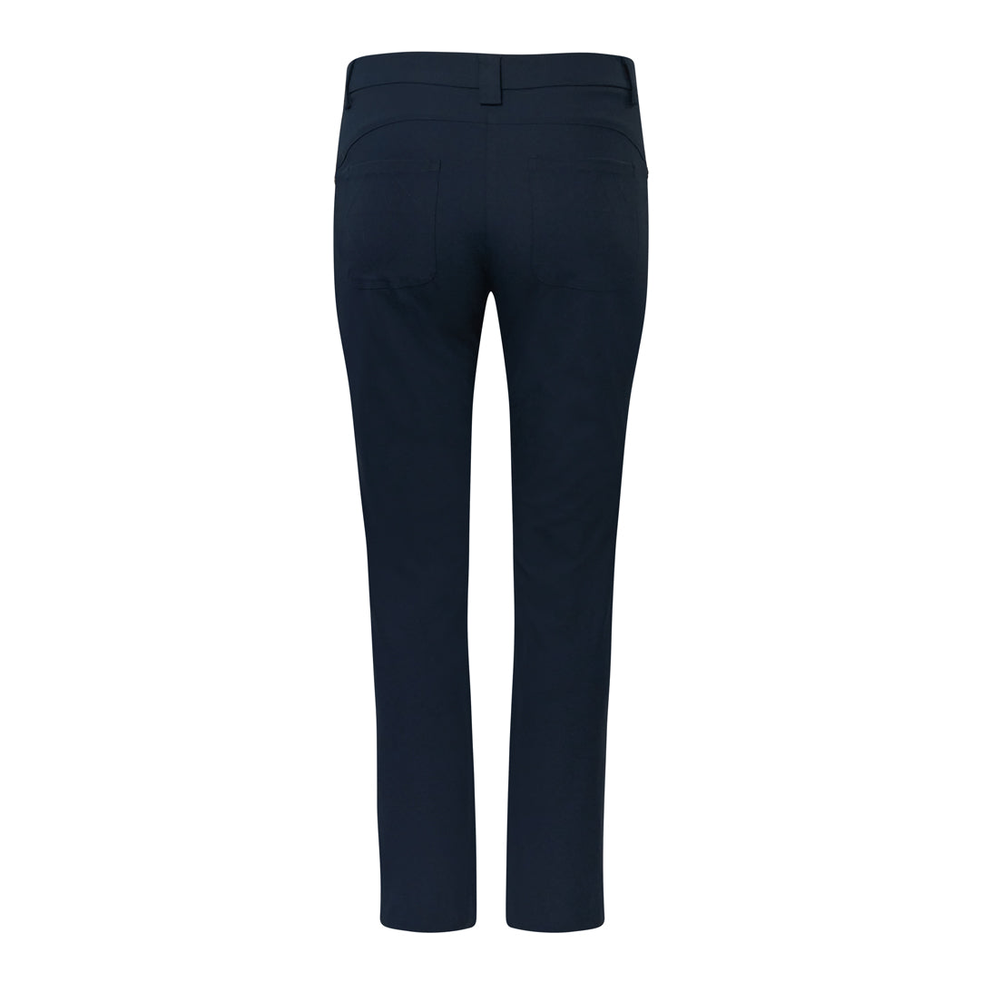 Pure Ladies Lined Thermal Golf Trouser in Navy