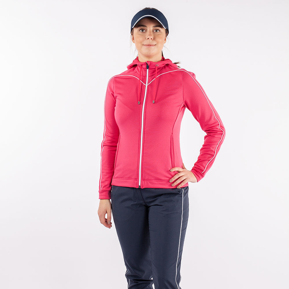 Galvin Green Ladies INSULA™ Jersey Jacket in Deep Pink