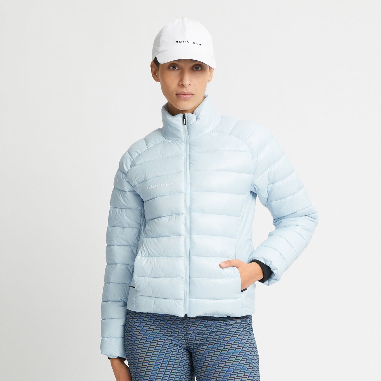 Rohnisch Ladies Lightweight Quilted Golf Jacket