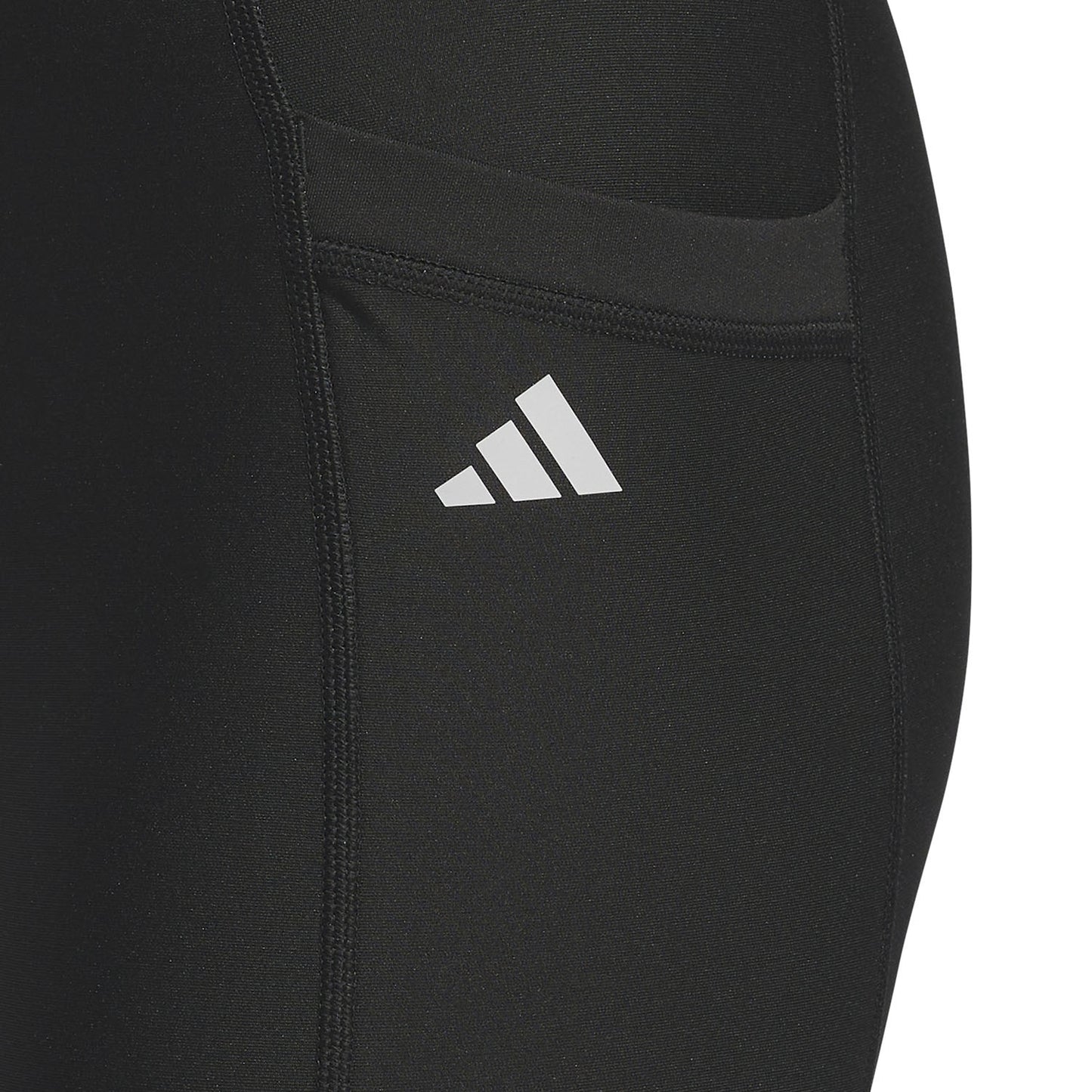 adidas Golf Ladies Black 7/8th Leggings with Brushed Inner