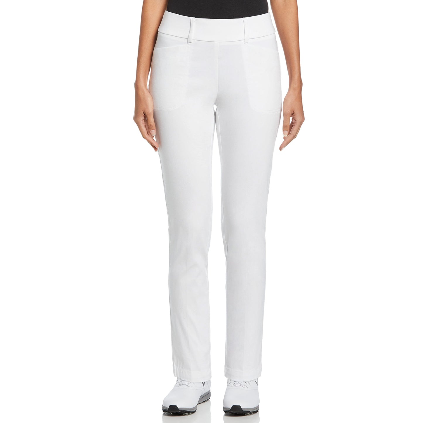 Callaway Ladies Truesculpt Brilliant White Pull-On Trousers