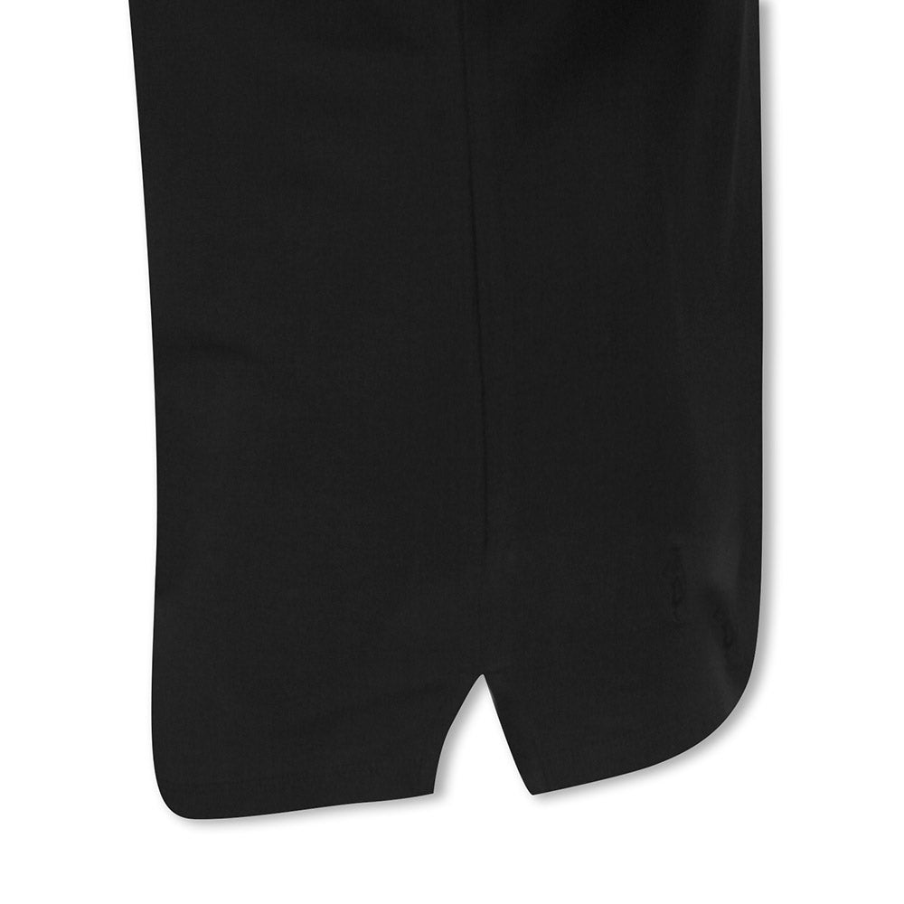 Glenmuir Ladies Long-Sleeve Cotton Roll Neck in Black