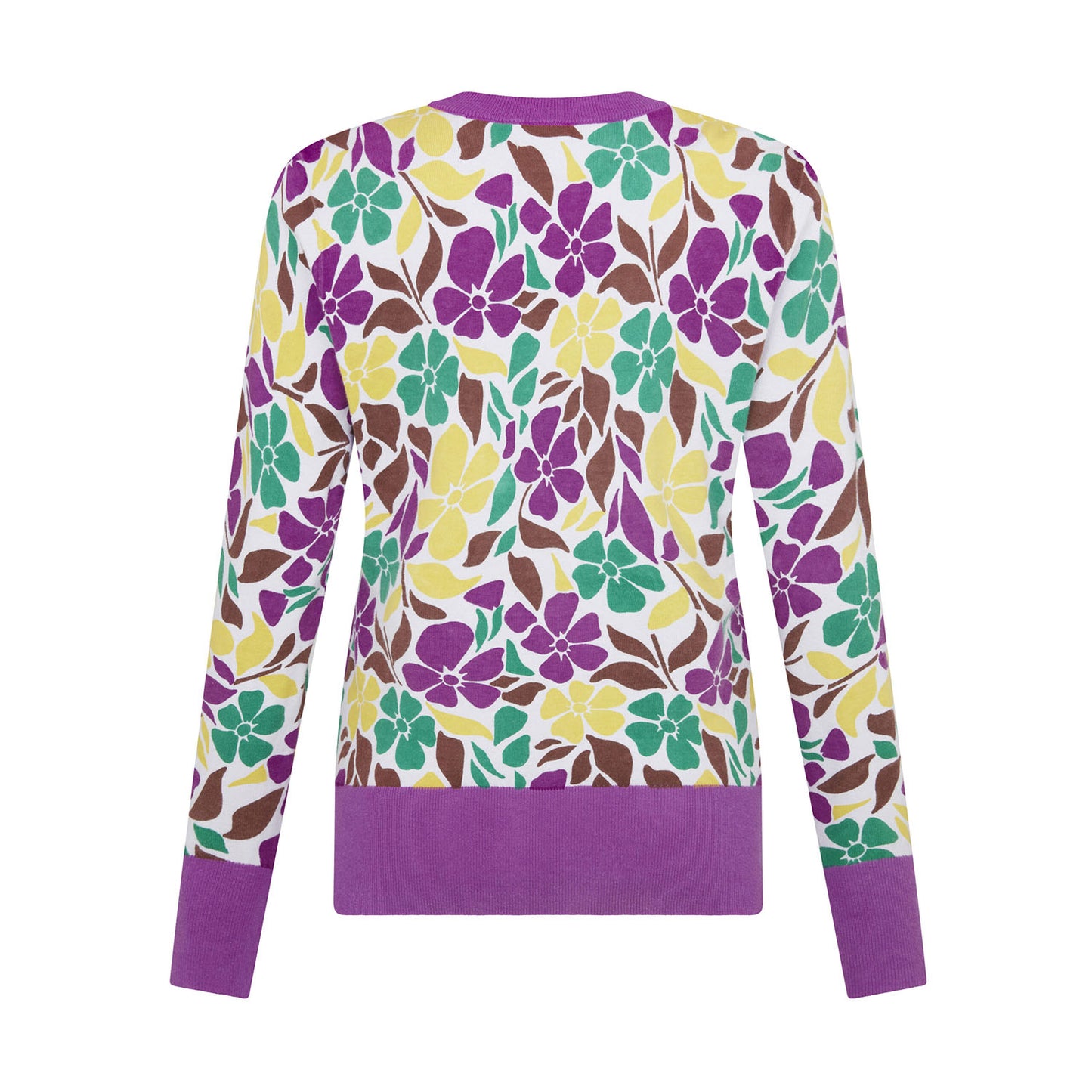 Original Penguin Ladies Floral Print Golf Sweater