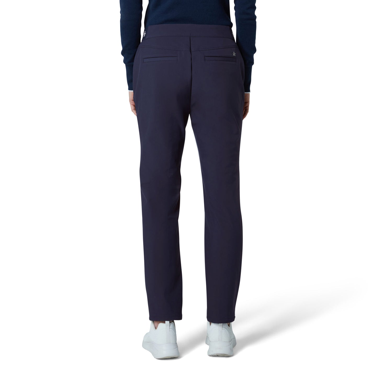 Original Penguin Ladies Fleece Backed Navy Thermal Golf Trousers