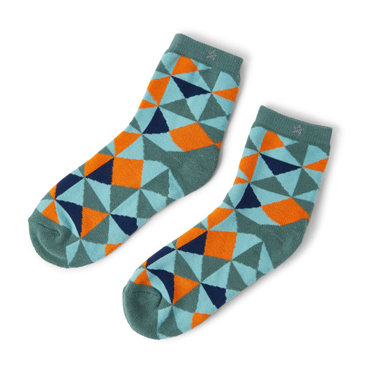 Swing Out Sister Ladies 2 Pair Pack of Mixed Socks in Apricot