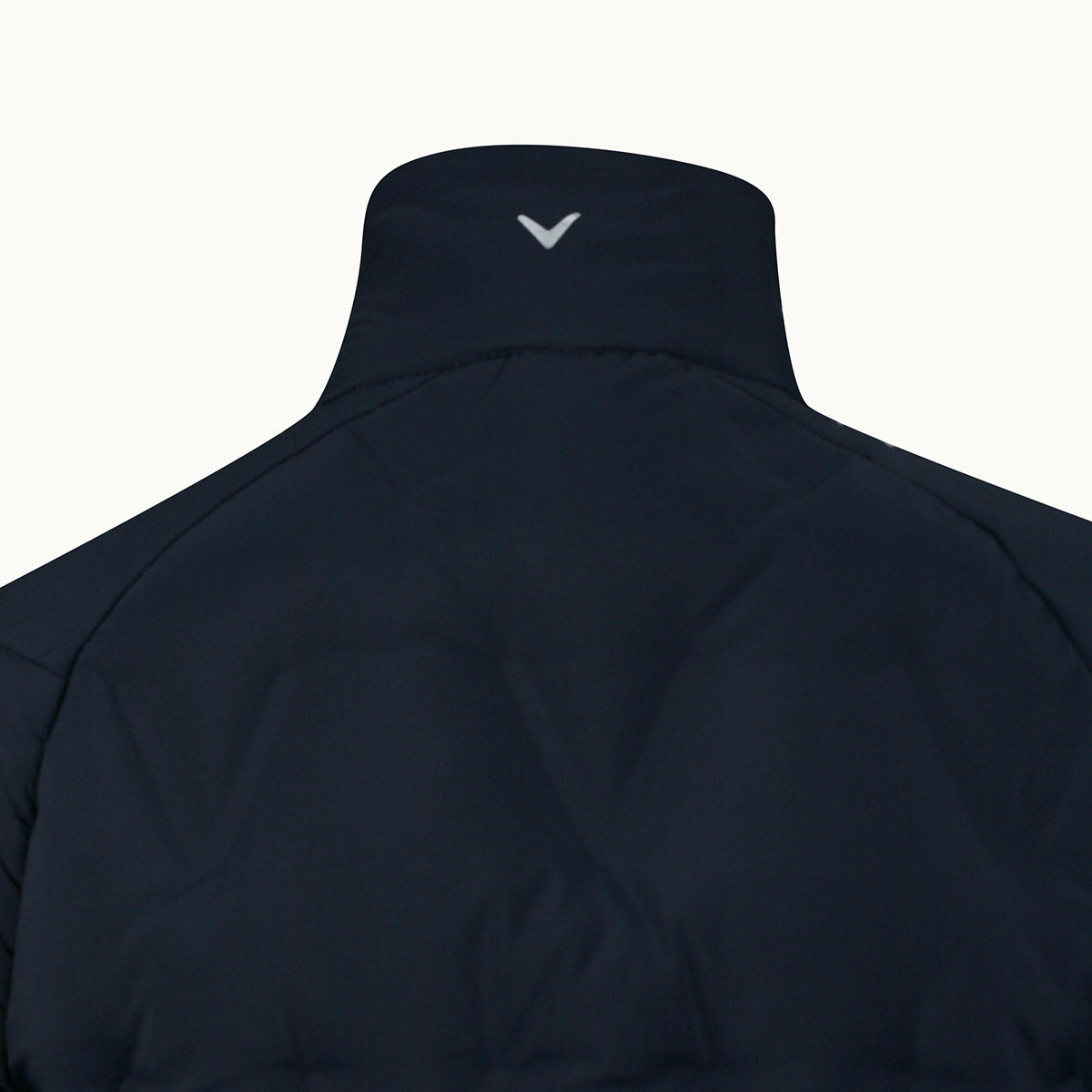 Callaway Ladies Quilted Chevron Jacket in Navy Blue