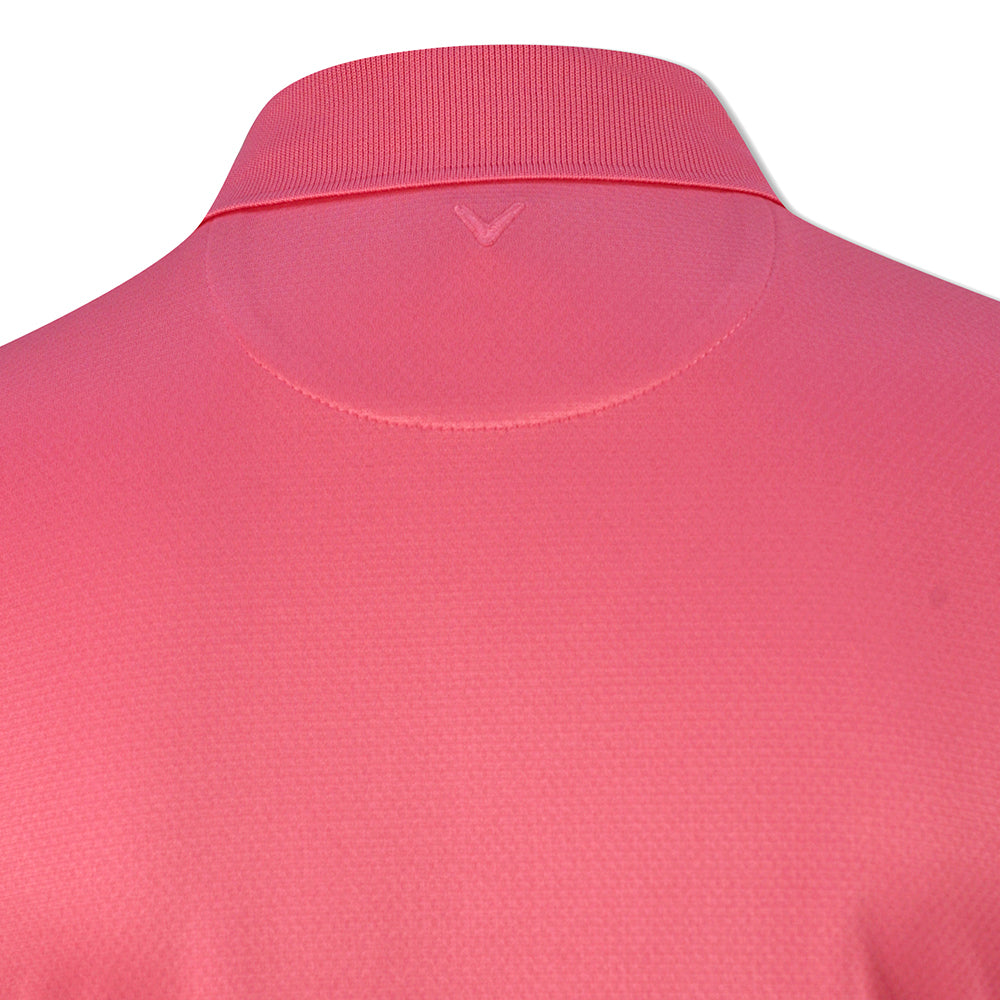 Callaway Ladies Essential Sleeveless Opti-Dri Polo in Camellia Rose Pink