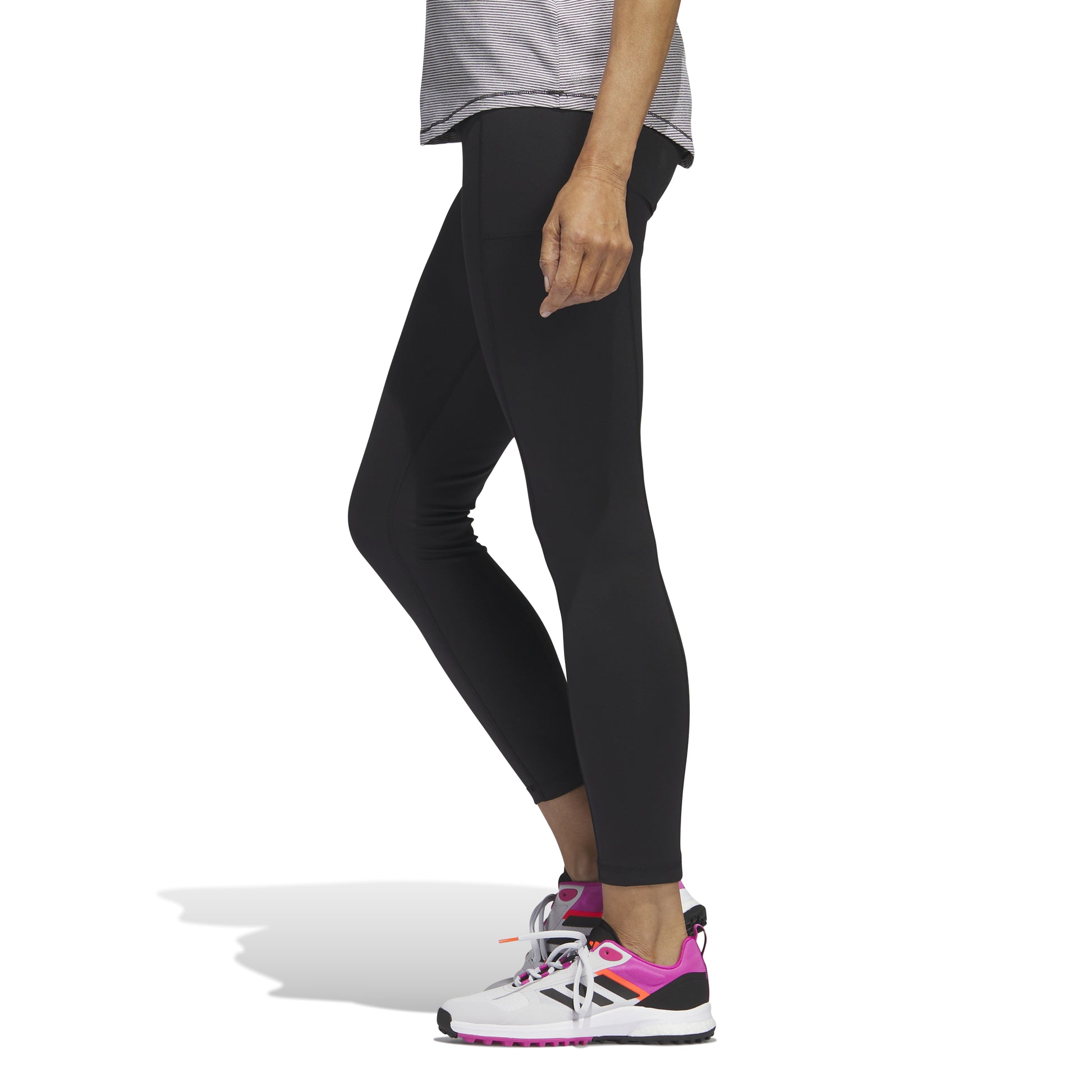 adidas Ladies Pocket Golf Leggings in Black