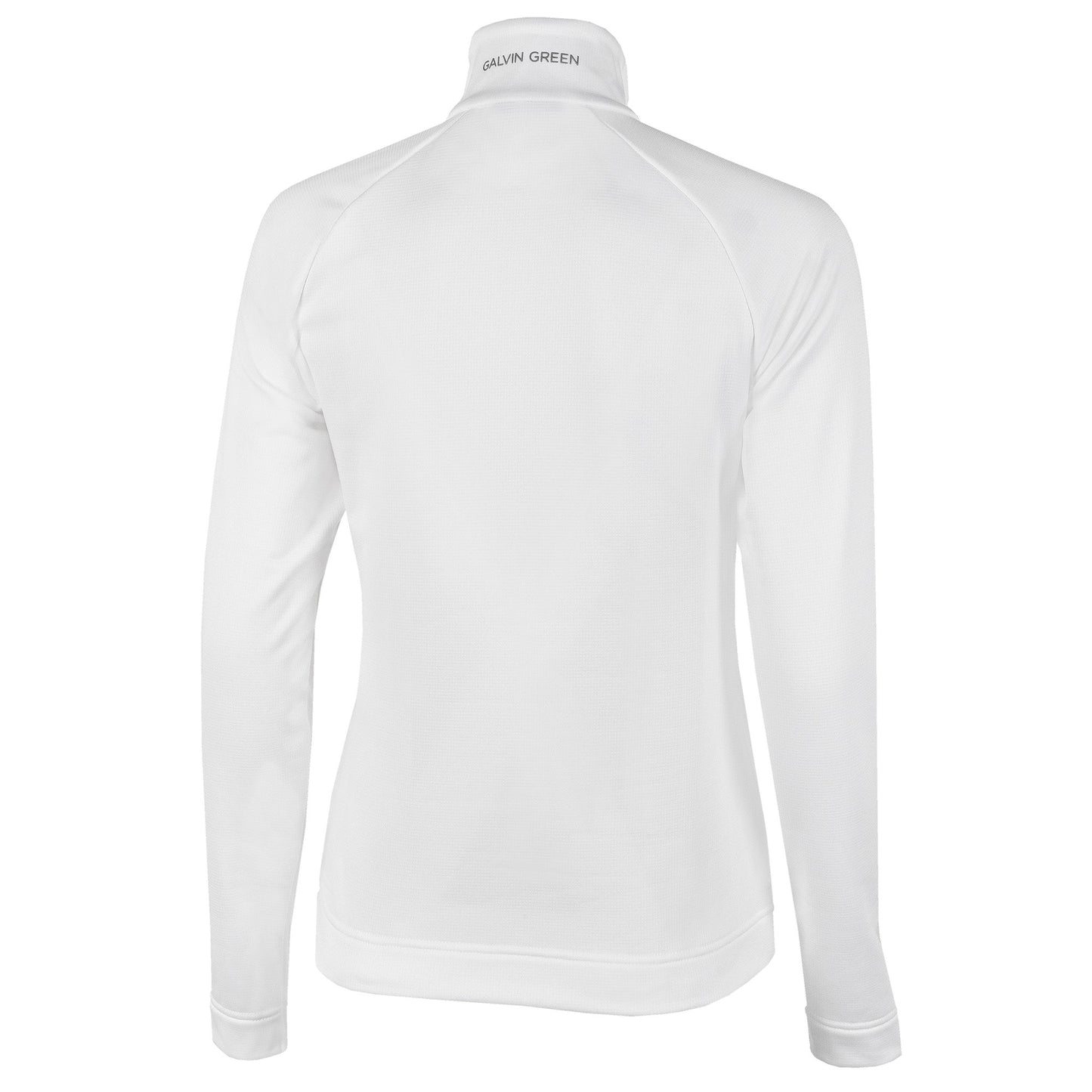 Galvin Green Ladies INSULA Zip-Neck Top in White