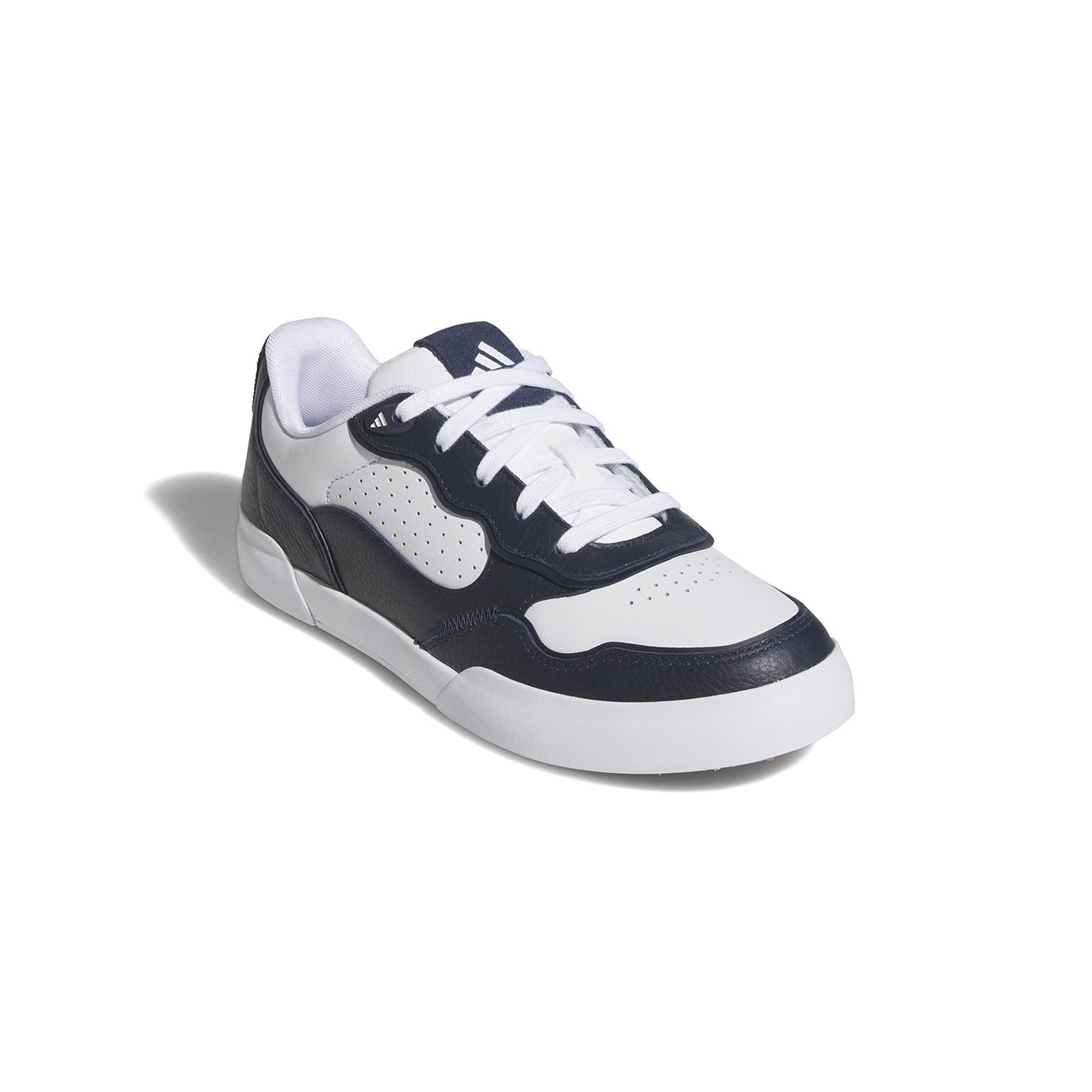 adidas Women's Retrocross 25 Spikeless Golf Shoe in Navy & White