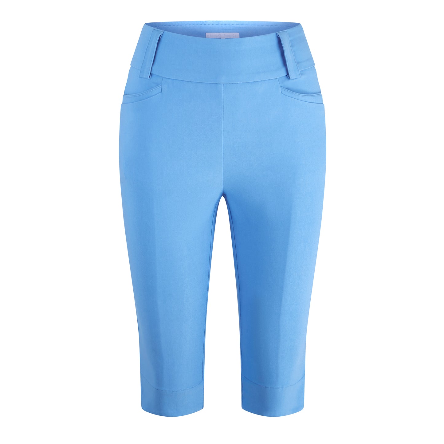 Swing Out Sister Ladies Pull-On City Shorts in Tranquil Blue