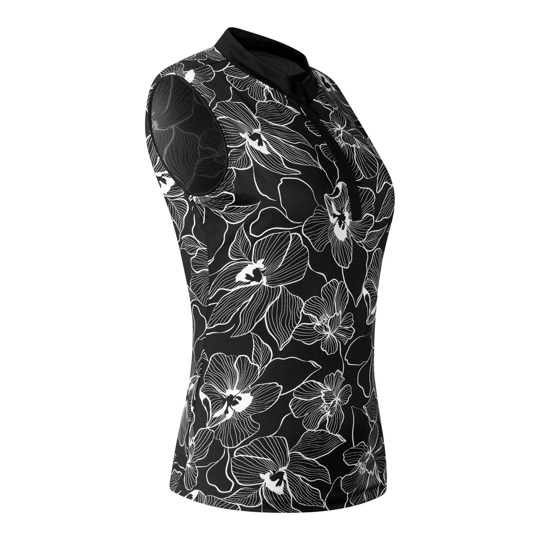 Tail Ladies Sleeveless Floral Print Golf Top