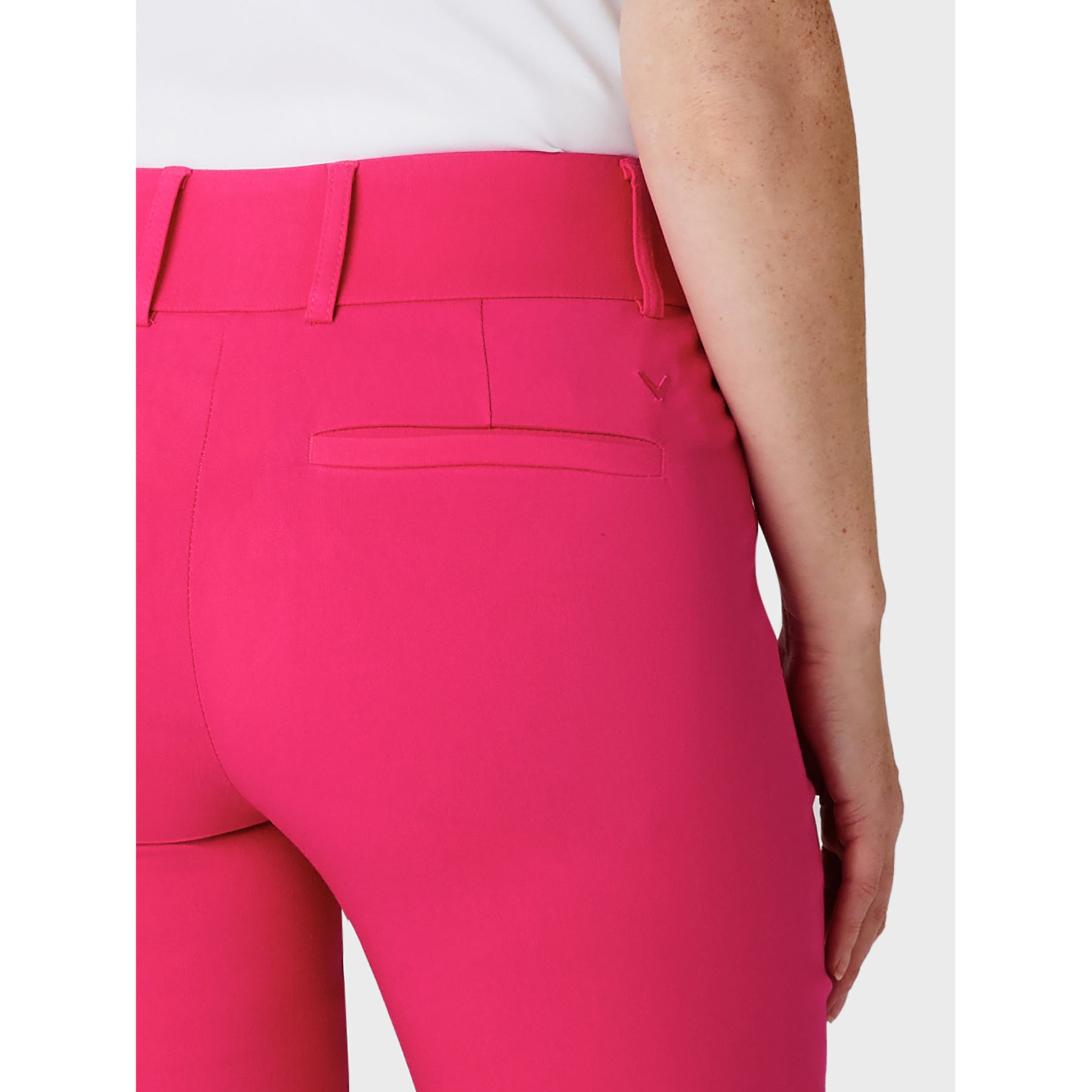 Callaway Ladies Pink Peacock Pull-On City Short