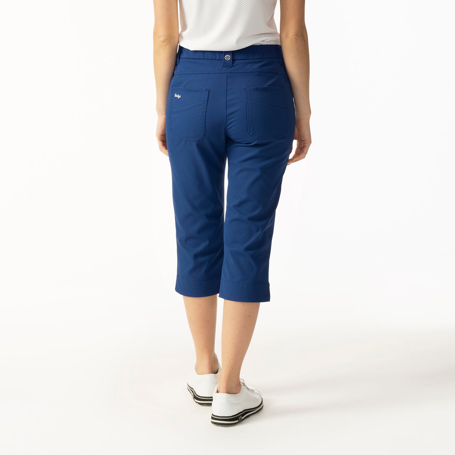 Daily Sports Ladies Stretch Capris in Spectrum Blue