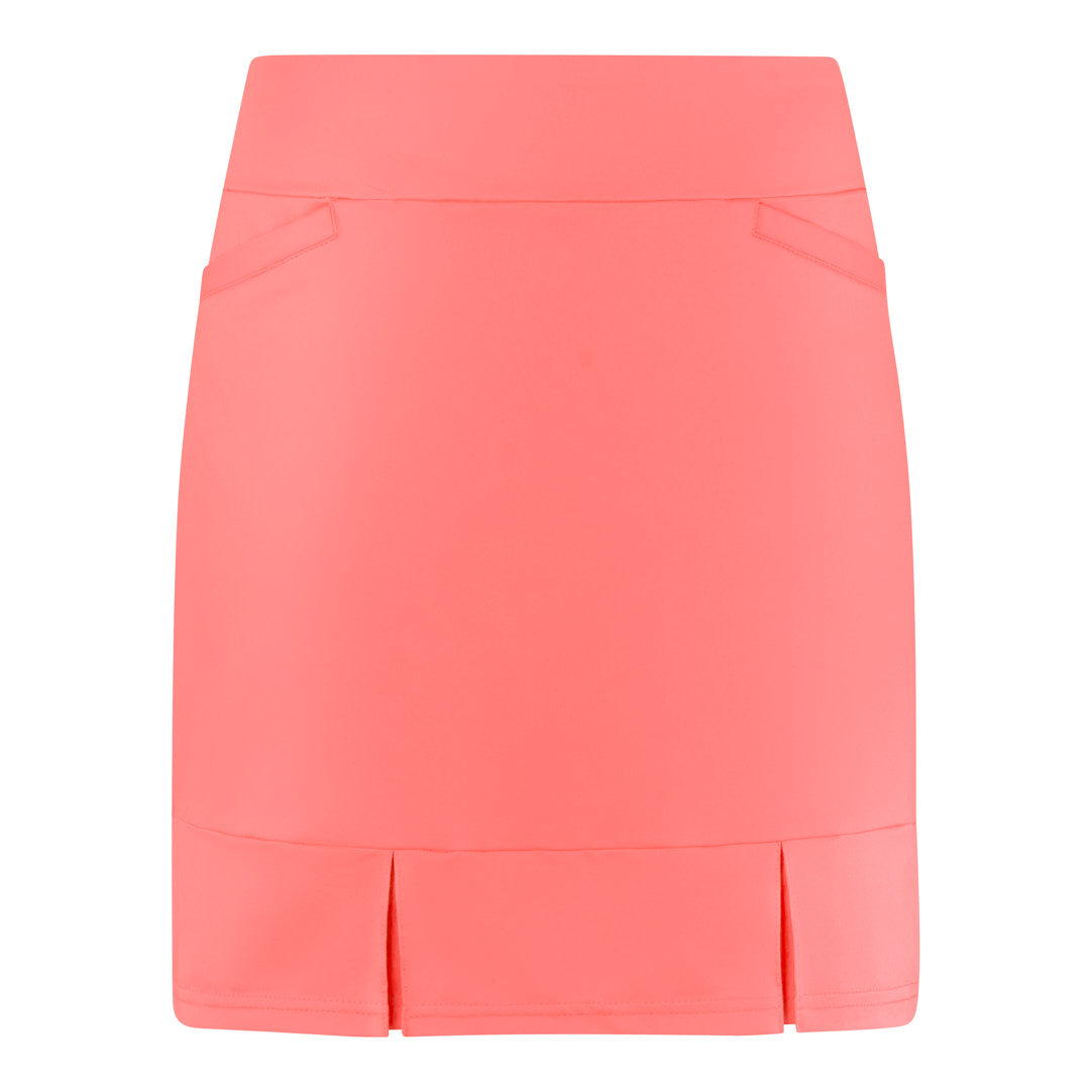 Pure Golf Ladies Pull-on Skort in Coral