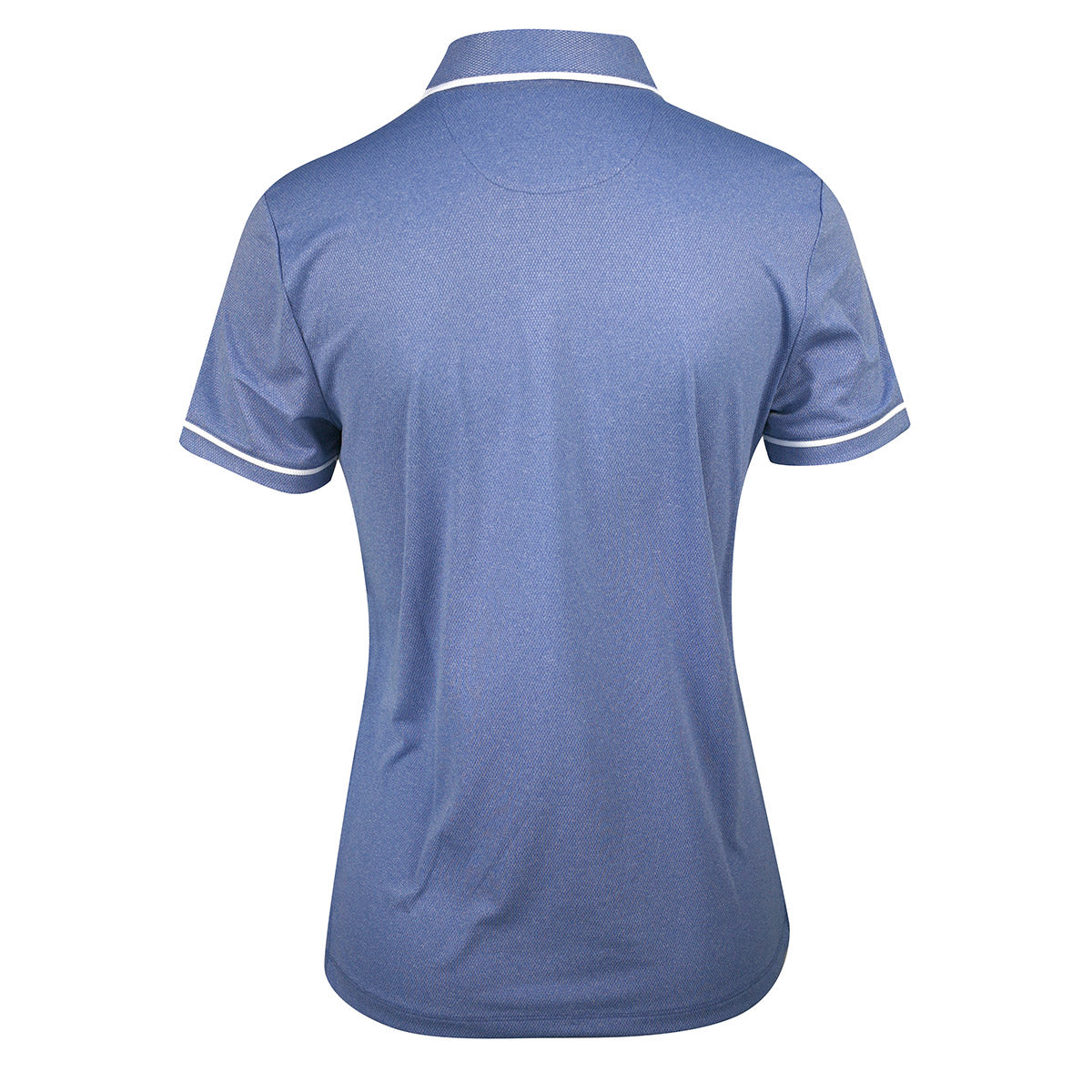 Original Penguin Ladies Piped Short Sleeve Polo in Bluing