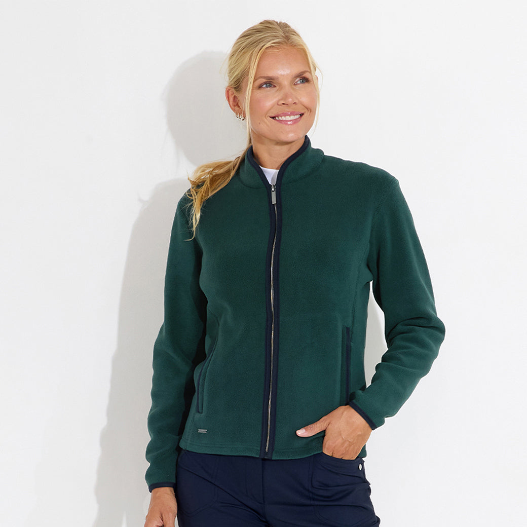 Abacus Ladies Super-Soft Fleece Mid-Layer Jacket - Cosy Comfort for Cooler Days