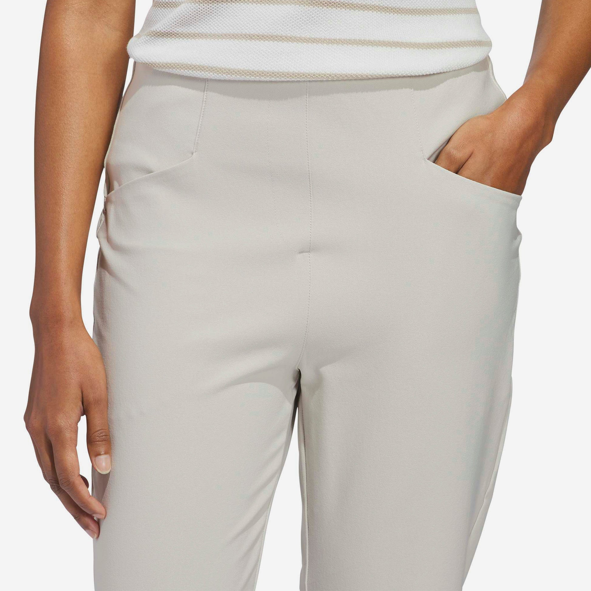 adidas Golf Ladies Pull-On 7/8 Trousers for Unmatched Comfort & Modern Style - Last Pair XL Only Left